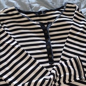 Tommy Hilfiger ribbed long sleeve top